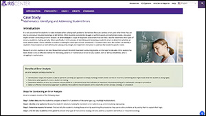 navigating an iris case study